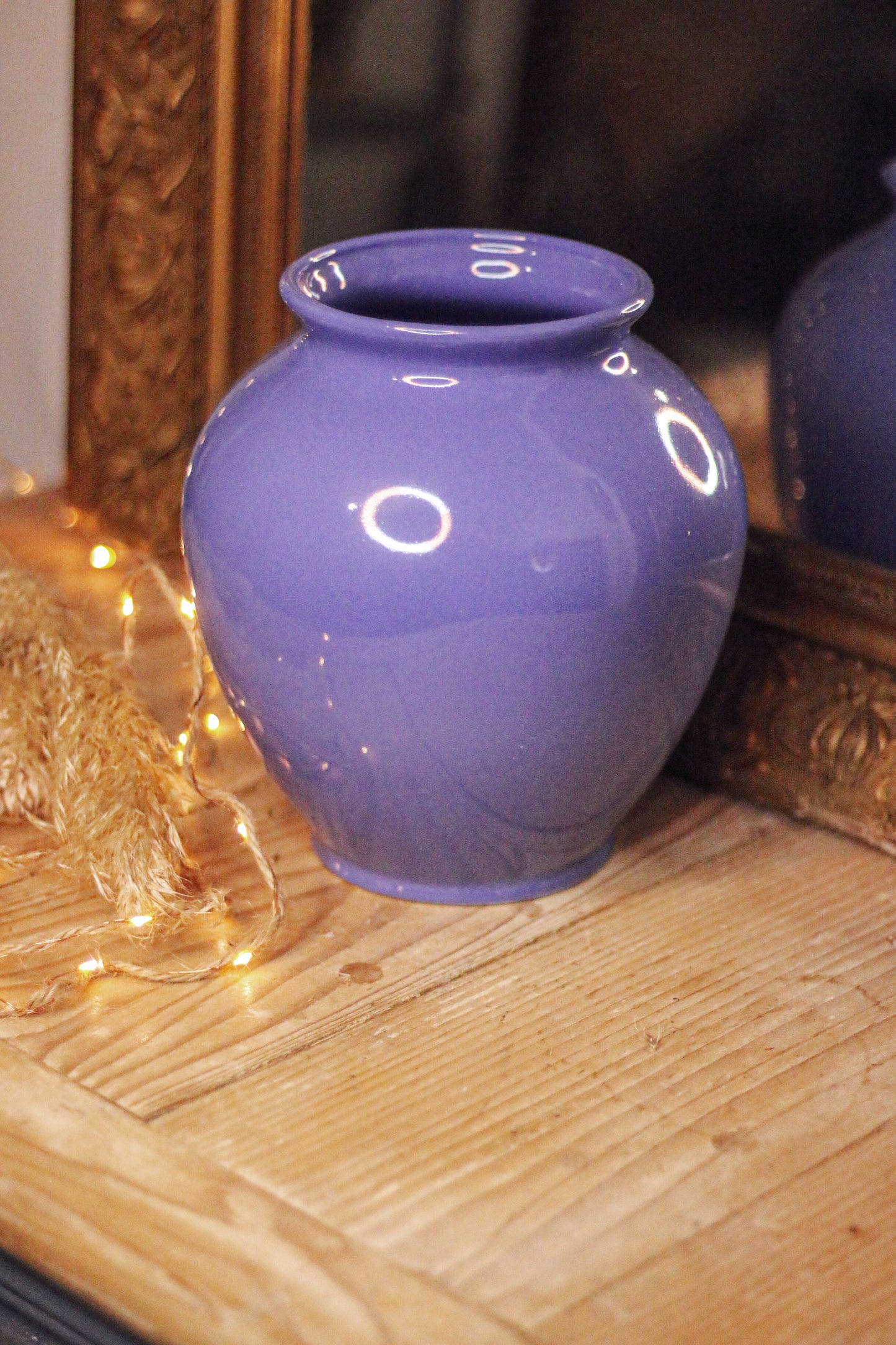 Grand pot/vase en céramique émaillée